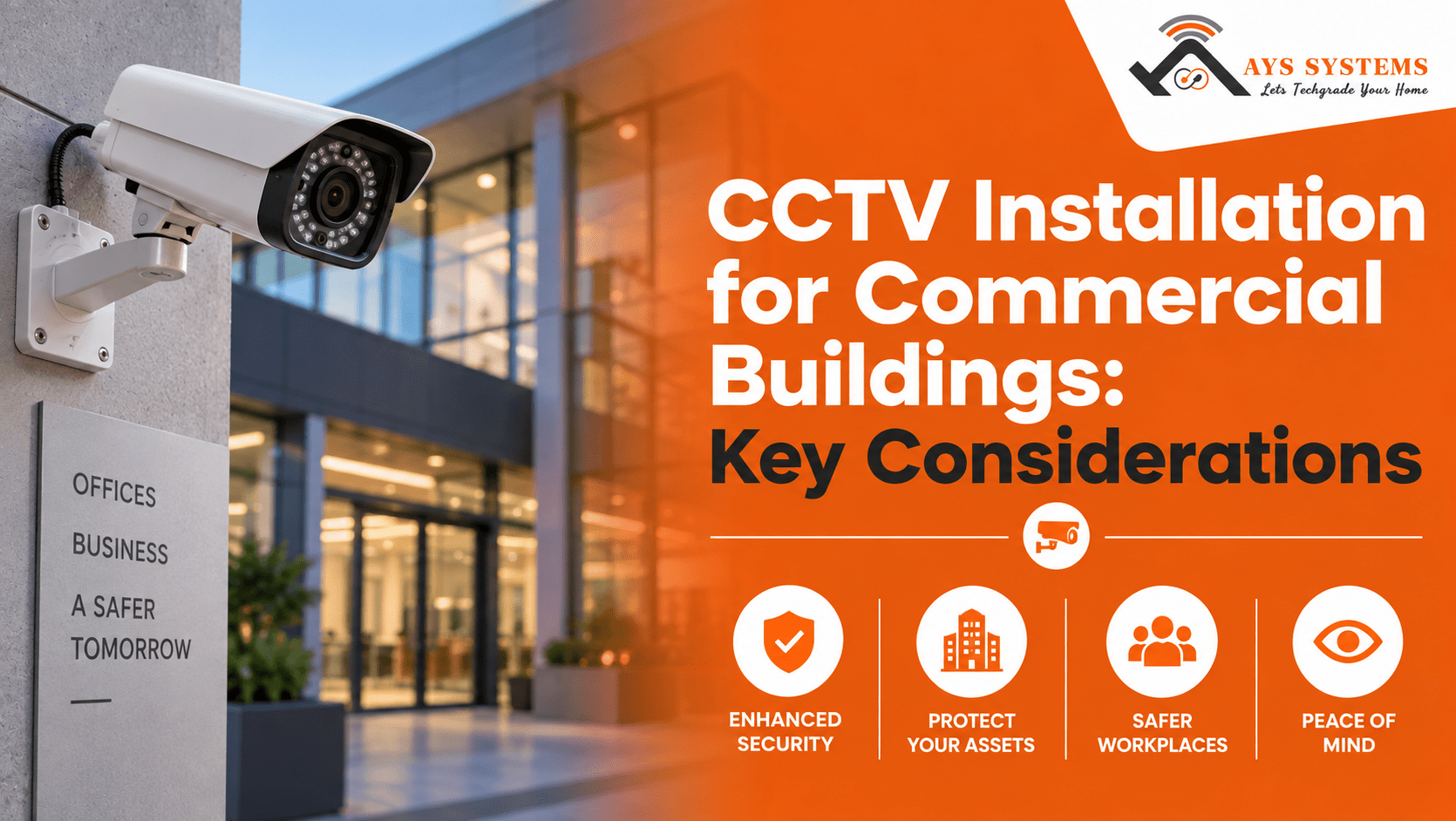CCTV Installation for Commercial Buildings